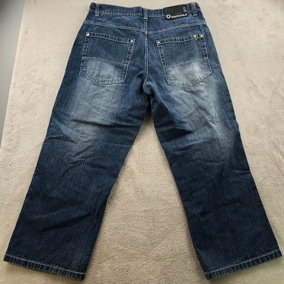 Southpole Men's 4180 Jeans Size 36 Relaxed Fit Straight Classic Blue Denim Casua - Picture 13 of 13